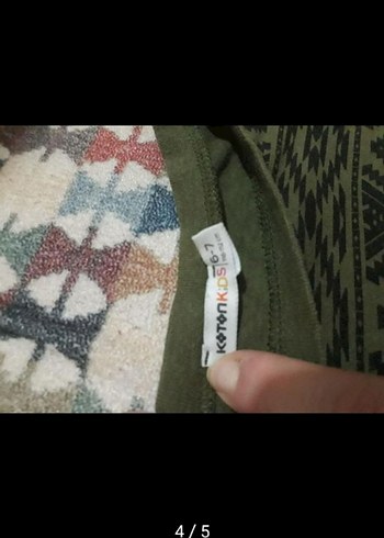 Bordo Baskılı Erkek Çocuk Uzun Kollu Tişört - Görsel 4