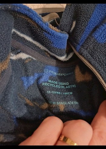 Erkek çocuk Gri Salaş Uzun Kollu Sweatshirt - Görsel 3