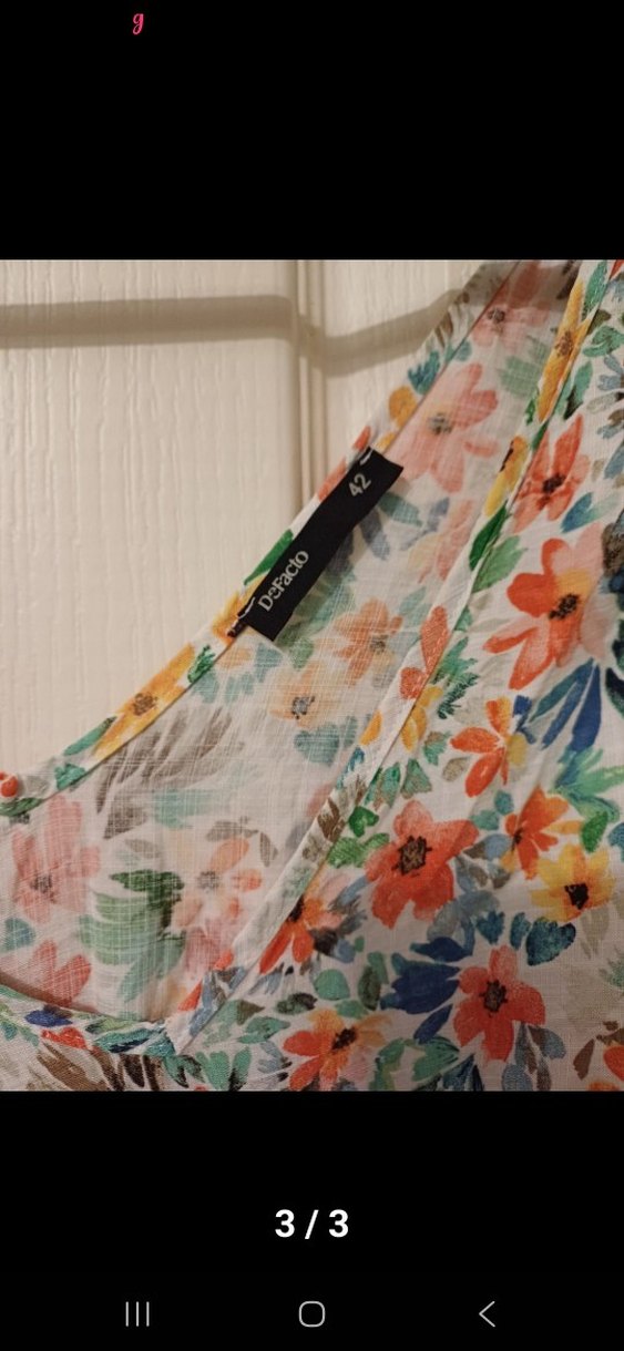 Bohem Çok Renkli Uzun Kolsuz Elbise - Görsel 3