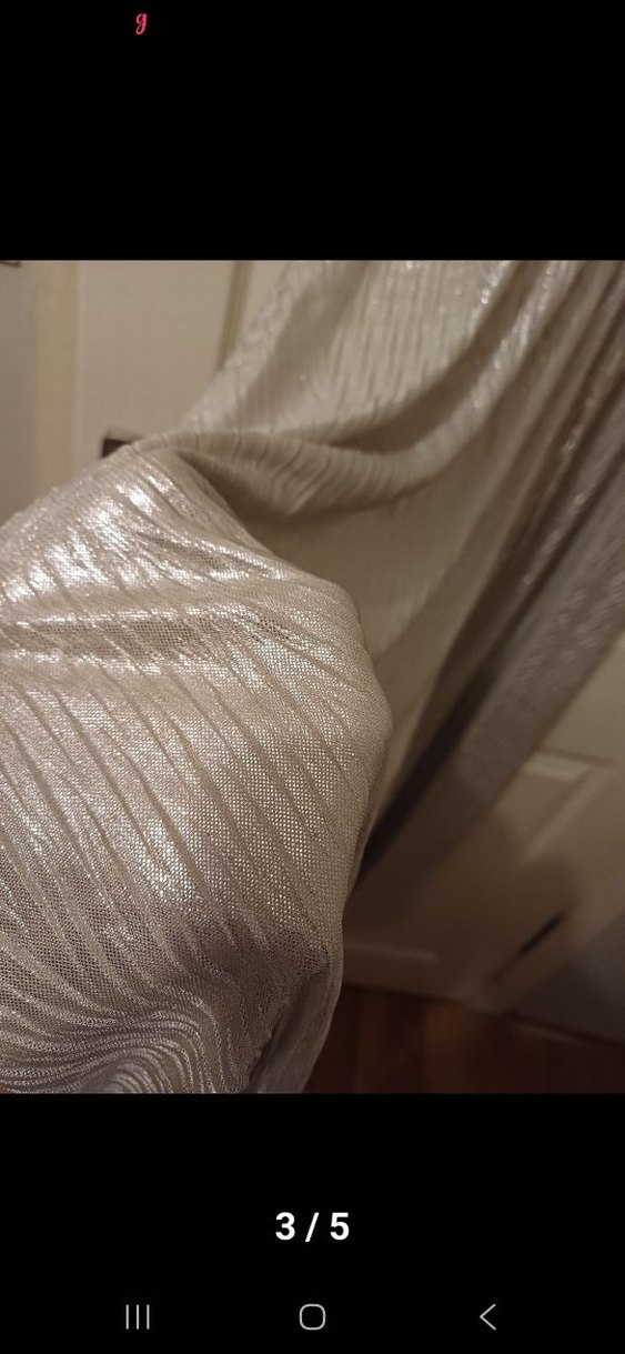 V Yaka Pileli Uzun Bohem Elbise - Görsel 4