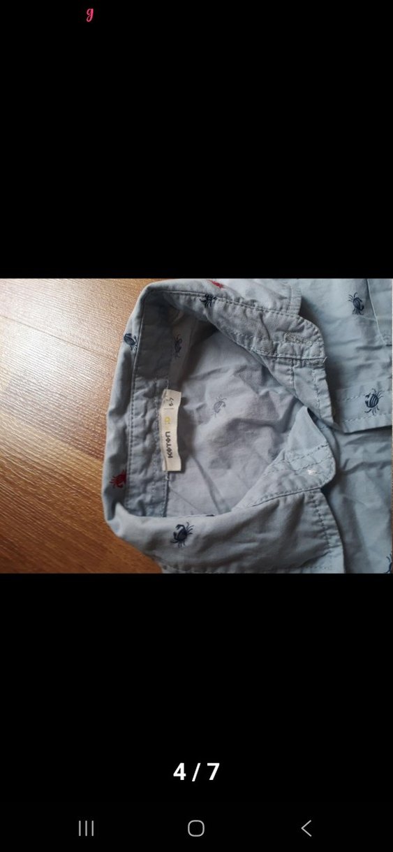 Gri Kısa Kollu Bebek Takımı - Görsel 4