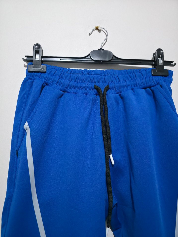 Erkek Mavi Rahat Outdoor Eşofman Altı - Görsel 2