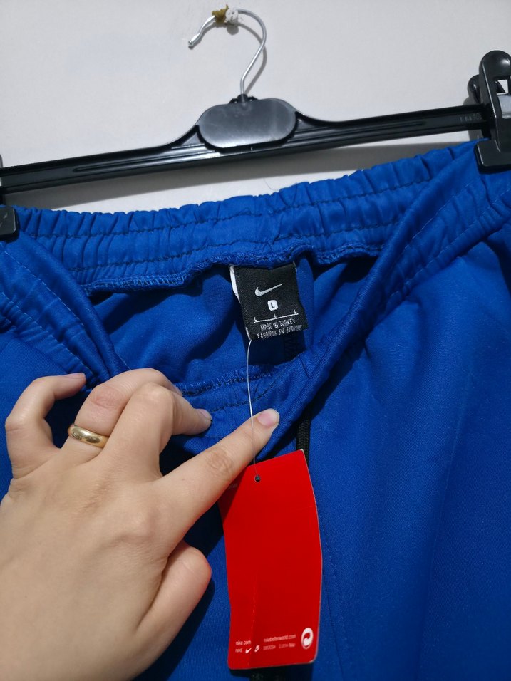 Erkek Mavi Rahat Outdoor Eşofman Altı - Görsel 4