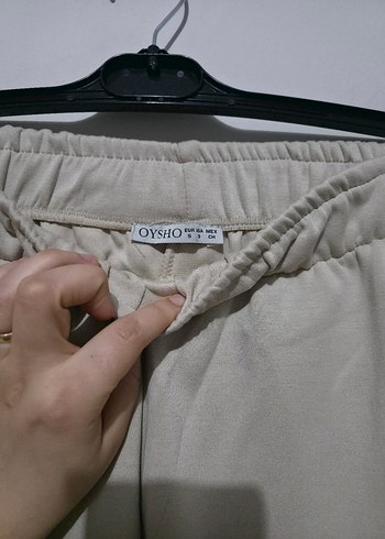 Bej Drapeli Kadın Eşofman Altı A14 - Görsel 4