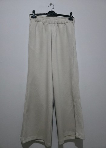 Bej Drapeli Kadın Eşofman Altı A14 - Görsel 2