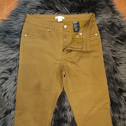 H&M H&M Haki likralı Skinny pantalın 38 beden