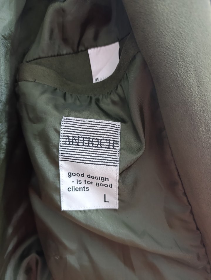 Erkek Gri Süet Fermuarlı Ceket - Görsel 4