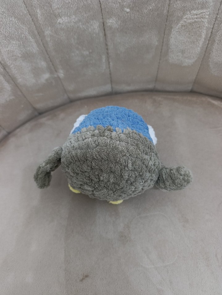 Gri Peluş Penguen Oyuncak - Görsel 3