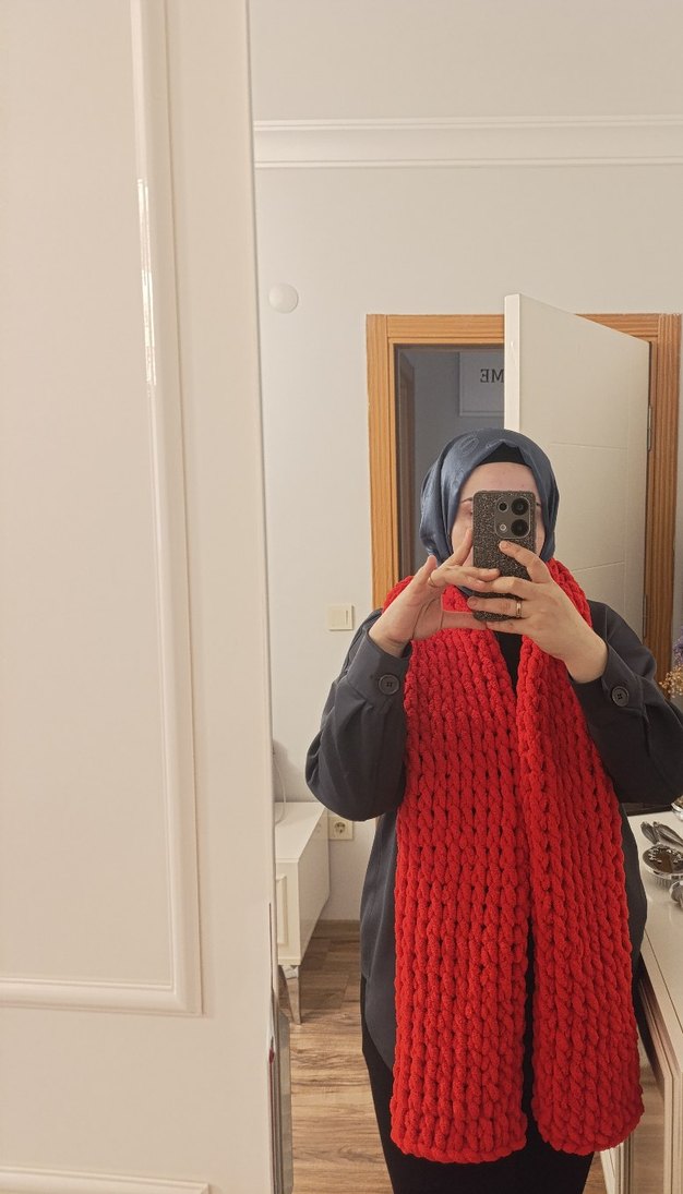 Puffy atkı - Görsel 3