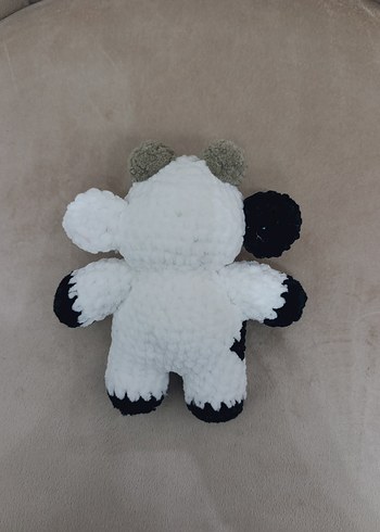 Renkli Peluş İnek Amigurumi - Görsel 4