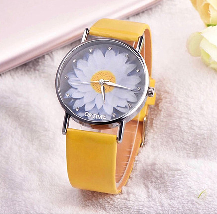 Accessorize Sarı kol saati