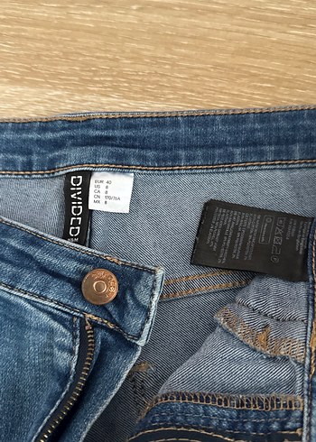 Mavi Parlak Dar Kesim Kadın Kot Pantolon - Görsel 2