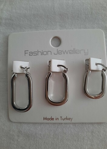 Beden Üçlü küpe set