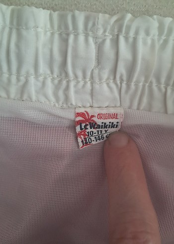 Kırmızı Erkek Mayo Şort 10 -11 yaş - Görsel 5