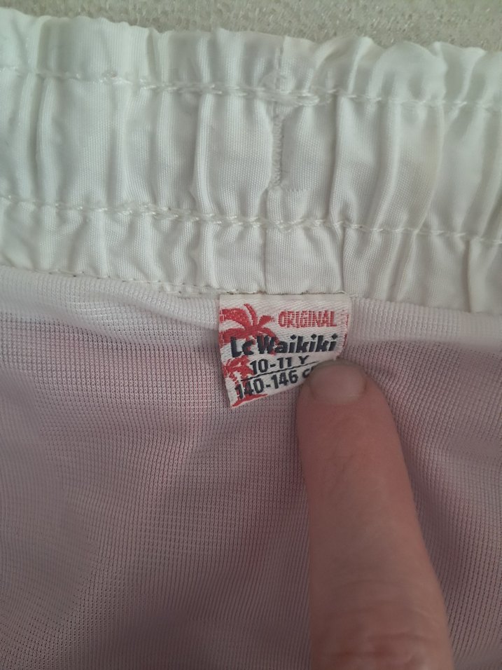 Kırmızı Erkek Mayo Şort 10 -11 yaş - Görsel 5