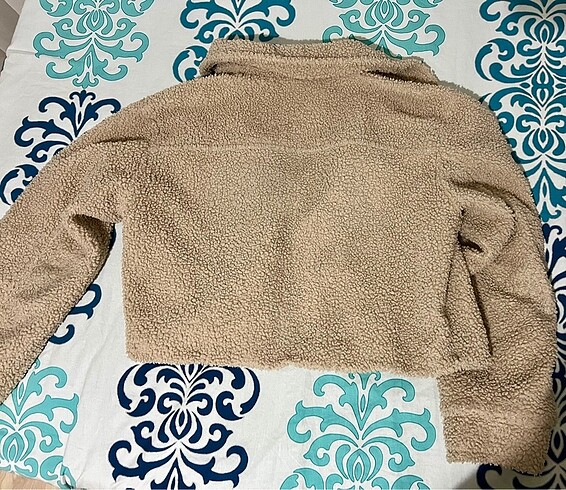 s Beden ten rengi Renk Peluş Ceket