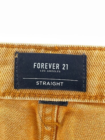 universal Beden sarı Renk Forever 21 Düz Kesim %70 İndirimli.