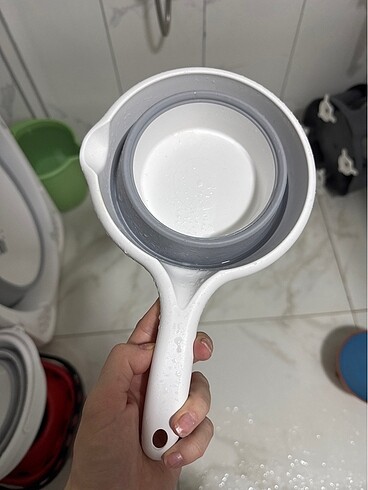 3 lü katlanır küvet set - Görsel 3