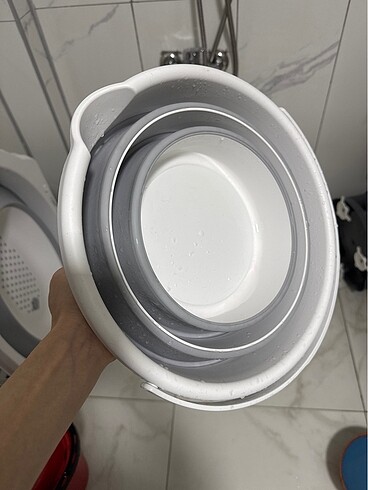 3 lü katlanır küvet set - Görsel 4