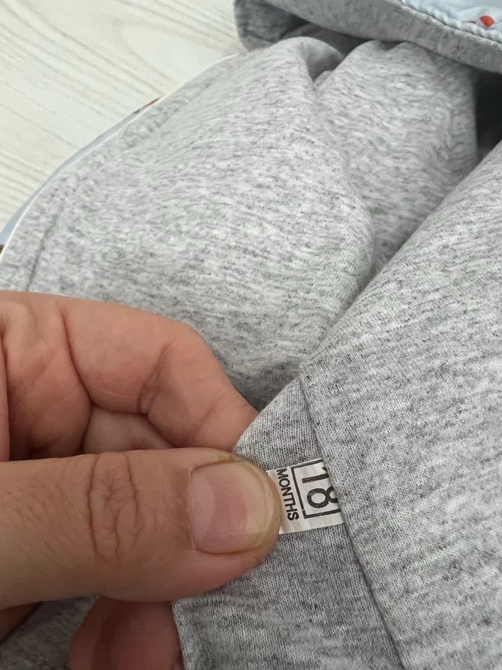 Kapüşonlu Baskılı mavi Erkek Çocuk Mont - Görsel 5