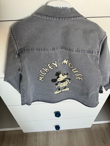 Zara zara erkek çocuk kot gömlek