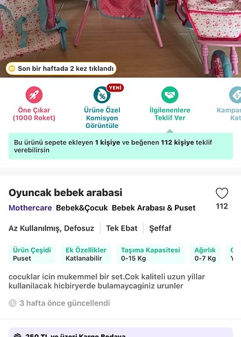 Mothercare Katlanabilir Oyuncak set