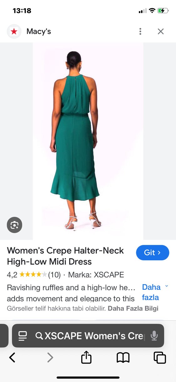 X by Xscape Kadın Elbise usa dan - Görsel 2