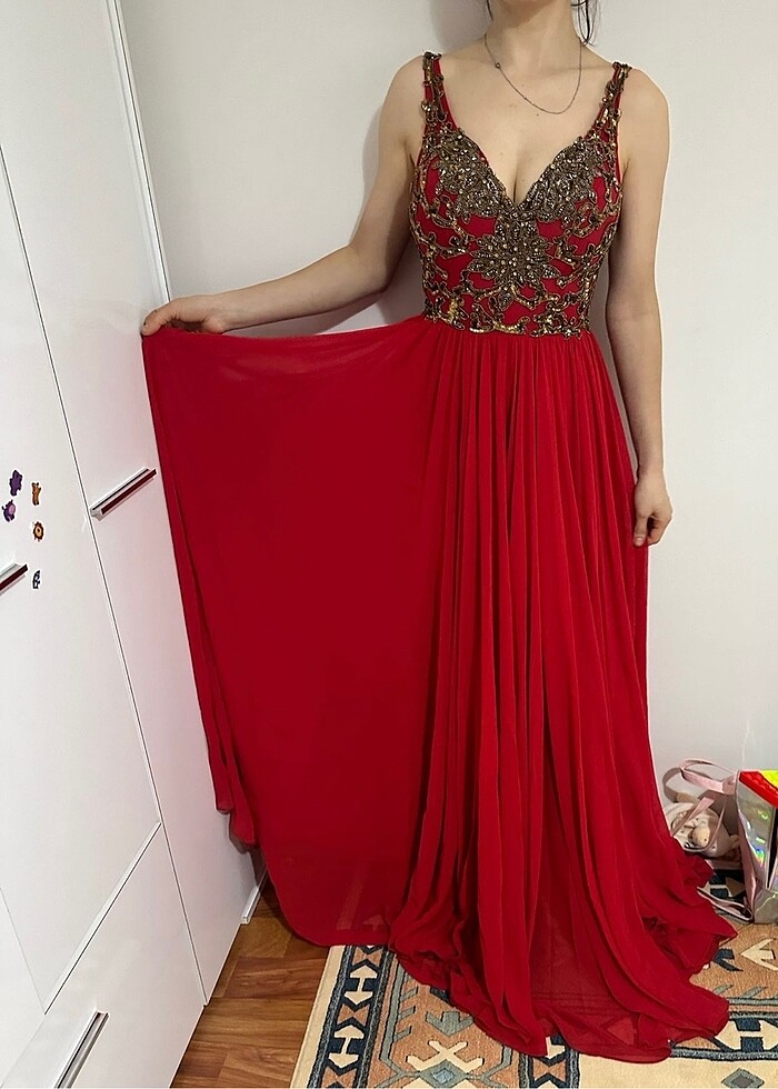 Kına yada özel gece elbisesi - Görsel 2