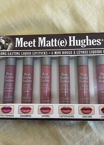 Meet Matt(e) Hughes Uzun Süre Kalıcı Ruj Seti