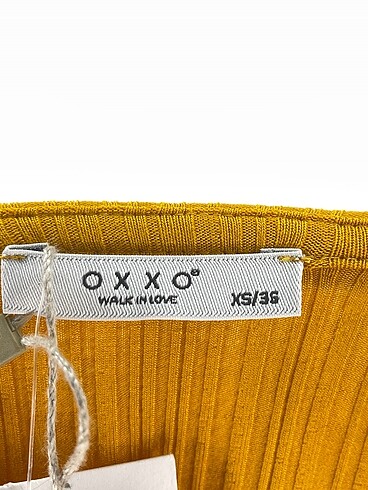 xs Beden sarı Renk oxxo Bluz %70 İndirimli.