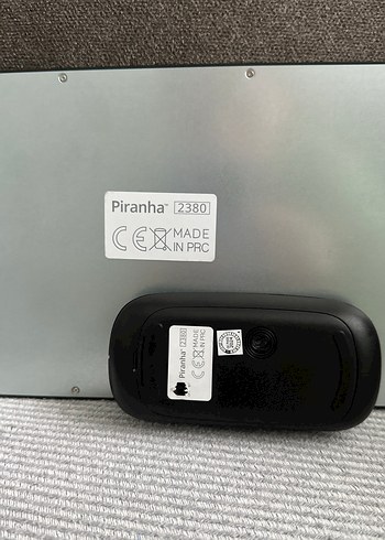 Piranha Siyah Kablosuz Klavye ve Mouse Seti - Görsel 3