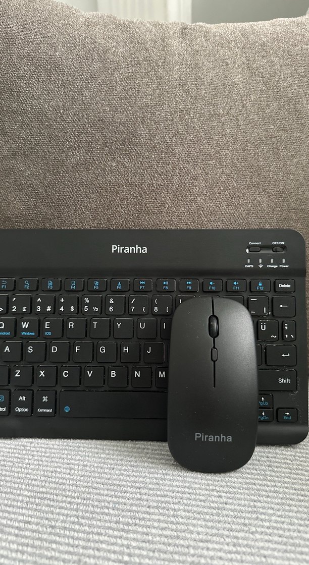 Piranha Siyah Kablosuz Klavye ve Mouse Seti - Görsel 2