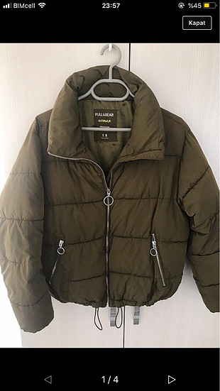 Pull and Bear Şişme puffy mont