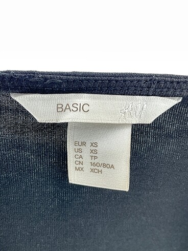 xs Beden siyah Renk H&M Bluz %70 İndirimli.