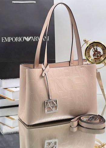 Emporio Armani Emporio Armani Siyah Deri Kadın Çanta