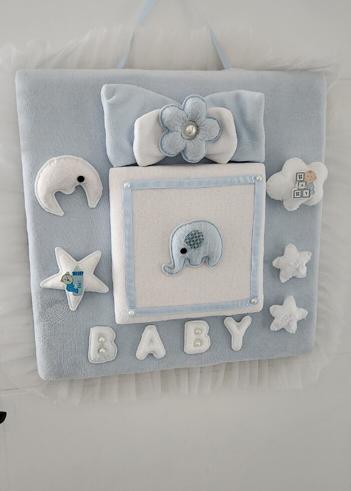 2 adet Bebek kapi duvar  süsü - Görsel 3