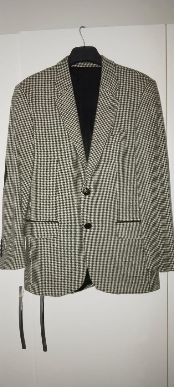 Düğmeli Gri  Erkek Ceket - Görsel 2