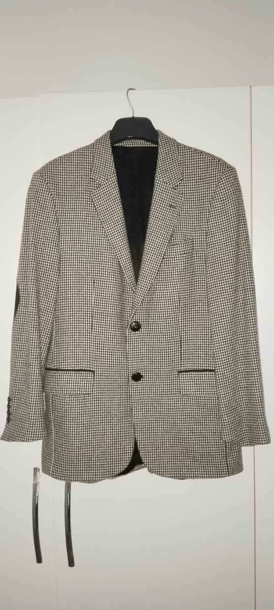 Düğmeli Gri  Erkek Ceket - Görsel 3