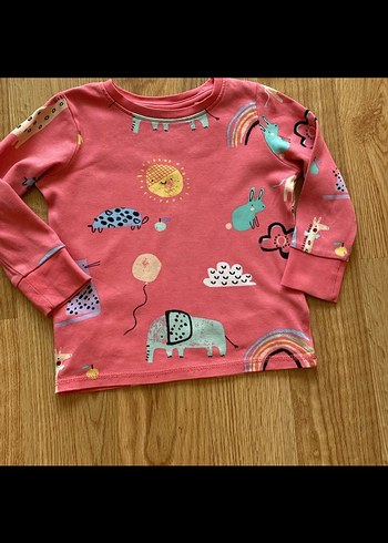 12-18 Ay Beden Next Renkli Pijama Takımı
