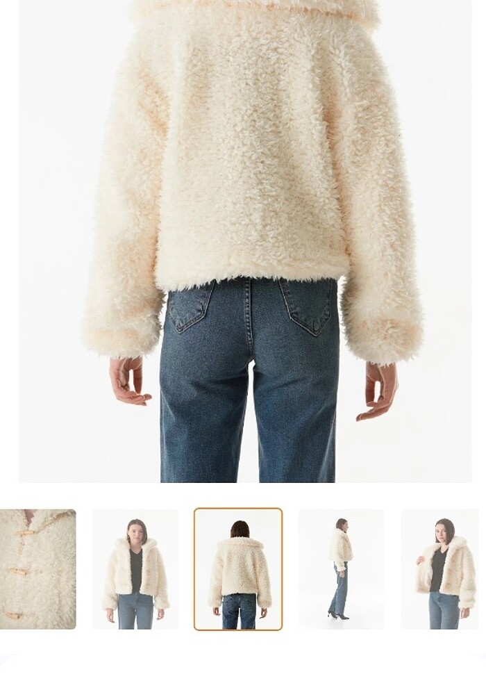 Peluş mont - Görsel 3