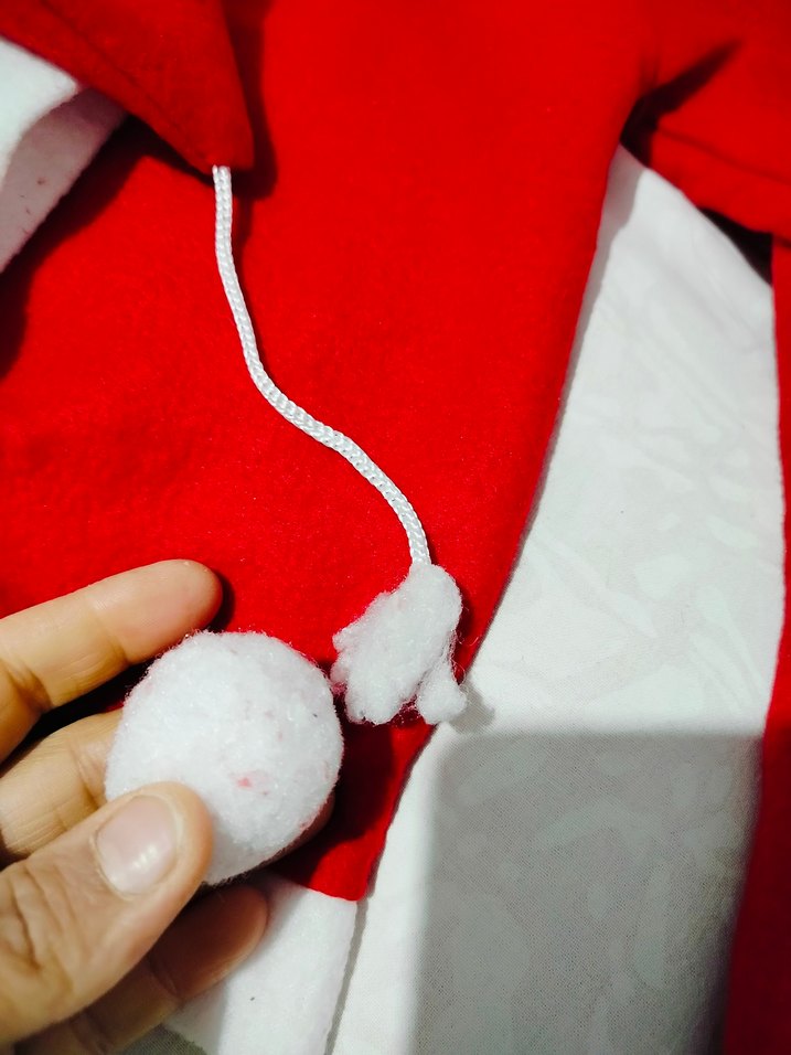 Parlak Kırmızı Çocuk Noel Kostümü 2 adet fiyatı - Görsel 2