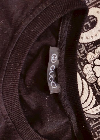 Siyah Kadın Uzun Kollu Baskılı Eşofman Takımı - Görsel 4