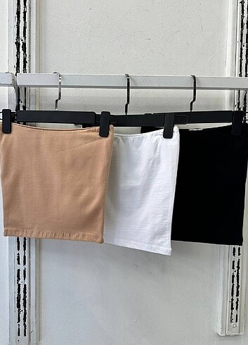 Zara LİKRALİ SUPREM STRAPLEZ ÜST