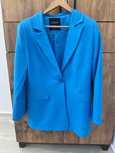 Diğer Mavi renk blazer ceket