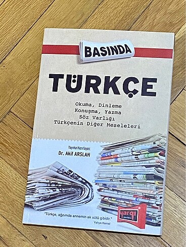 Basında Türkçe Akif Arslan