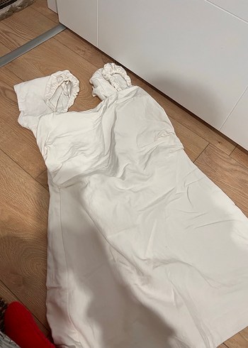 Keten Detaylı Beyaz - Görsel 5