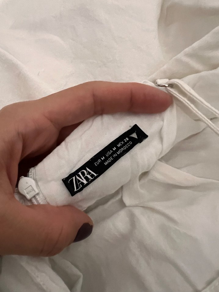 Keten Detaylı Beyaz - Görsel 3