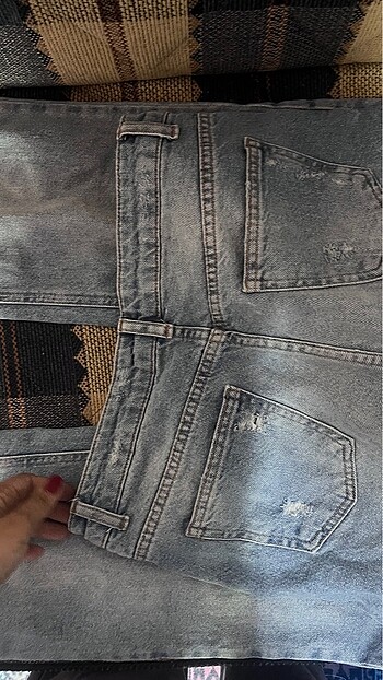 xs Beden Koton kot pantolon