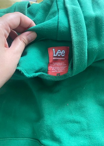 Yeşil Kadın Sweatshirt, Uzun Kollu, Rahat Kesim - Görsel 3