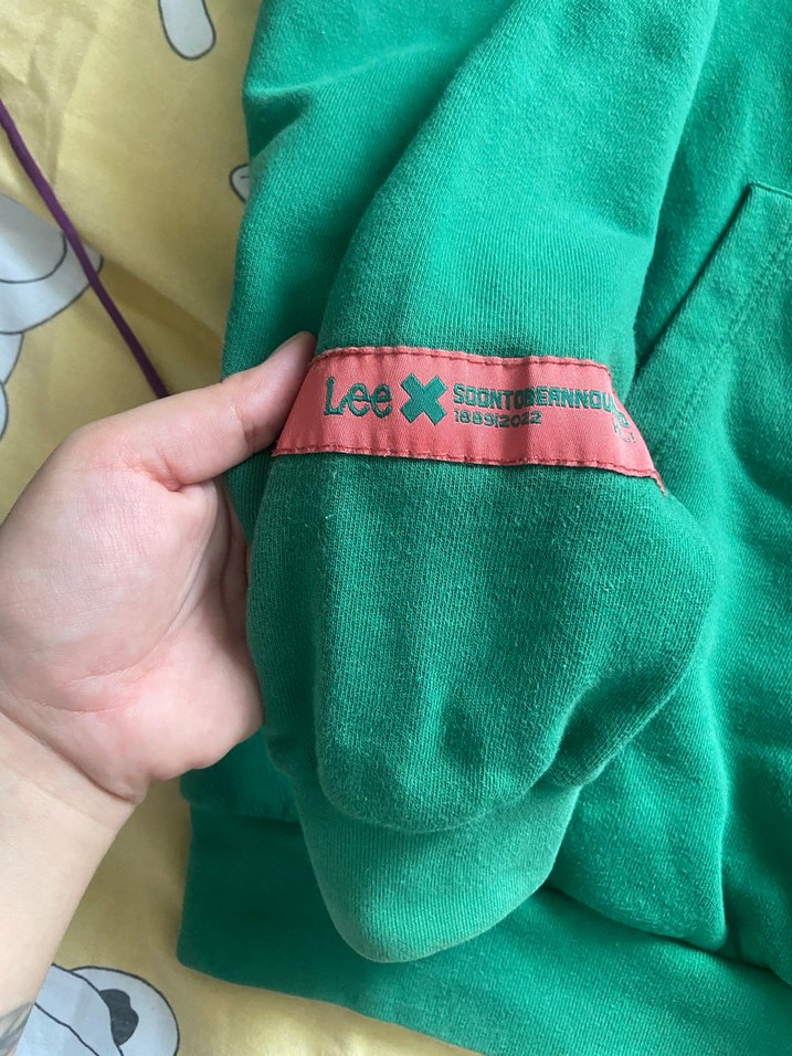 Yeşil Kadın Sweatshirt, Uzun Kollu, Rahat Kesim - Görsel 2